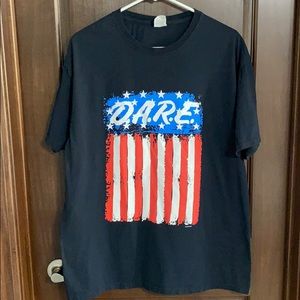 Vintage D.A.R.E. Stars and Stripes Tee